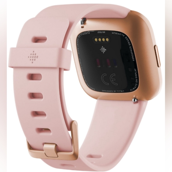 FitBit Versa 2 Health/Fitness Tracking Smartwatch Petal & Rose Gold - Picture 10 of 16
